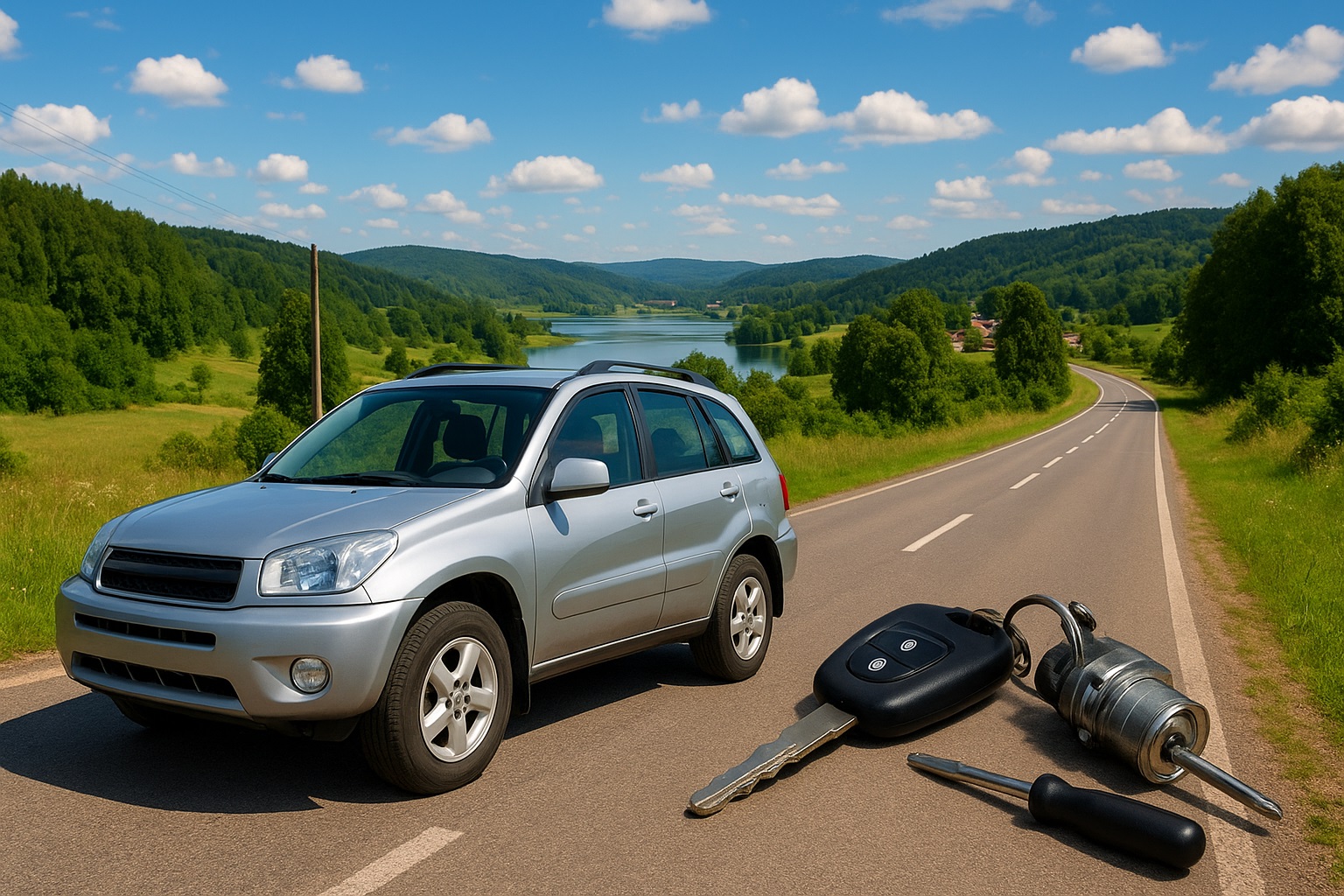 автотуризм в действии